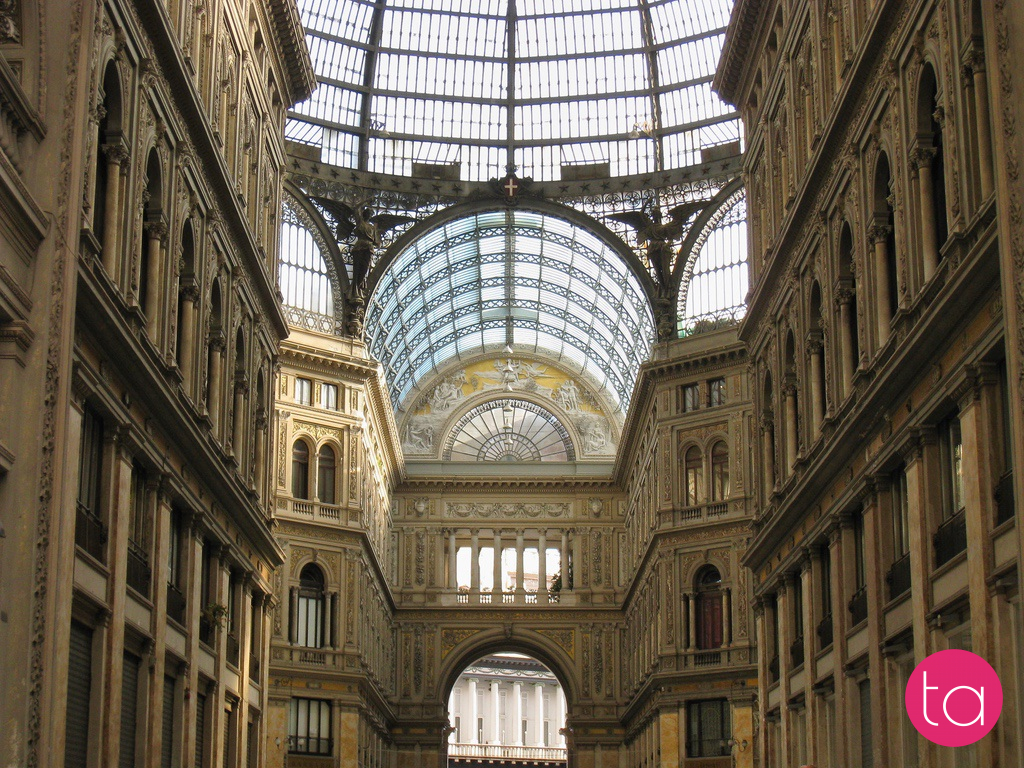 Galleria Umberto I in Naples, southern Italy