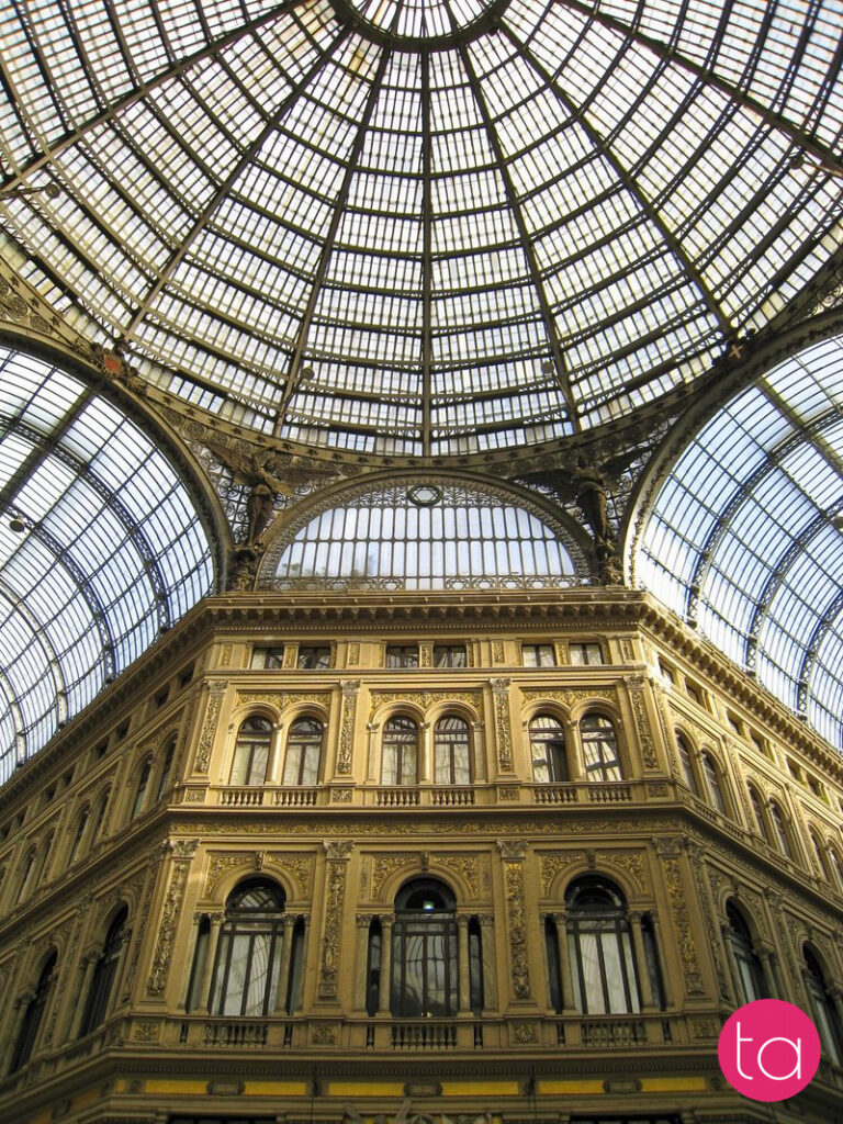 Galleria Umberto I in Naples, southern Italy