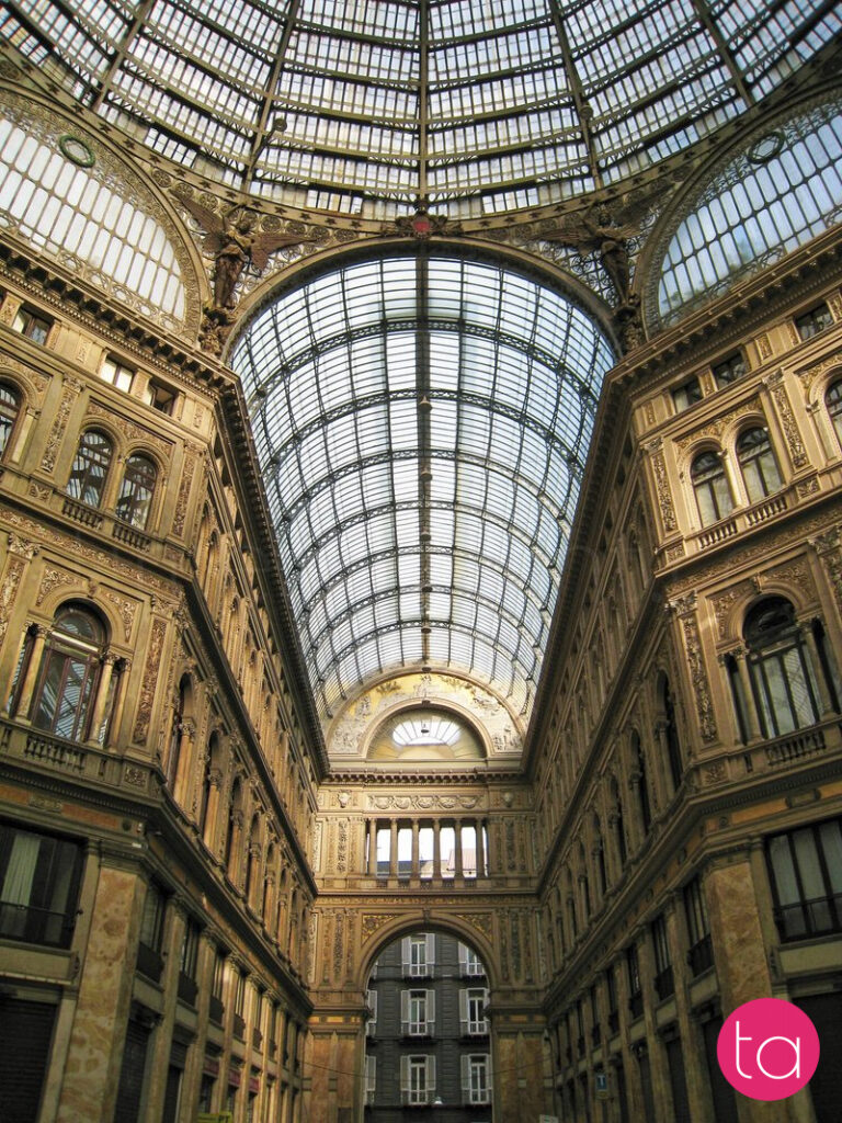 Galleria Umberto I in Naples, southern Italy