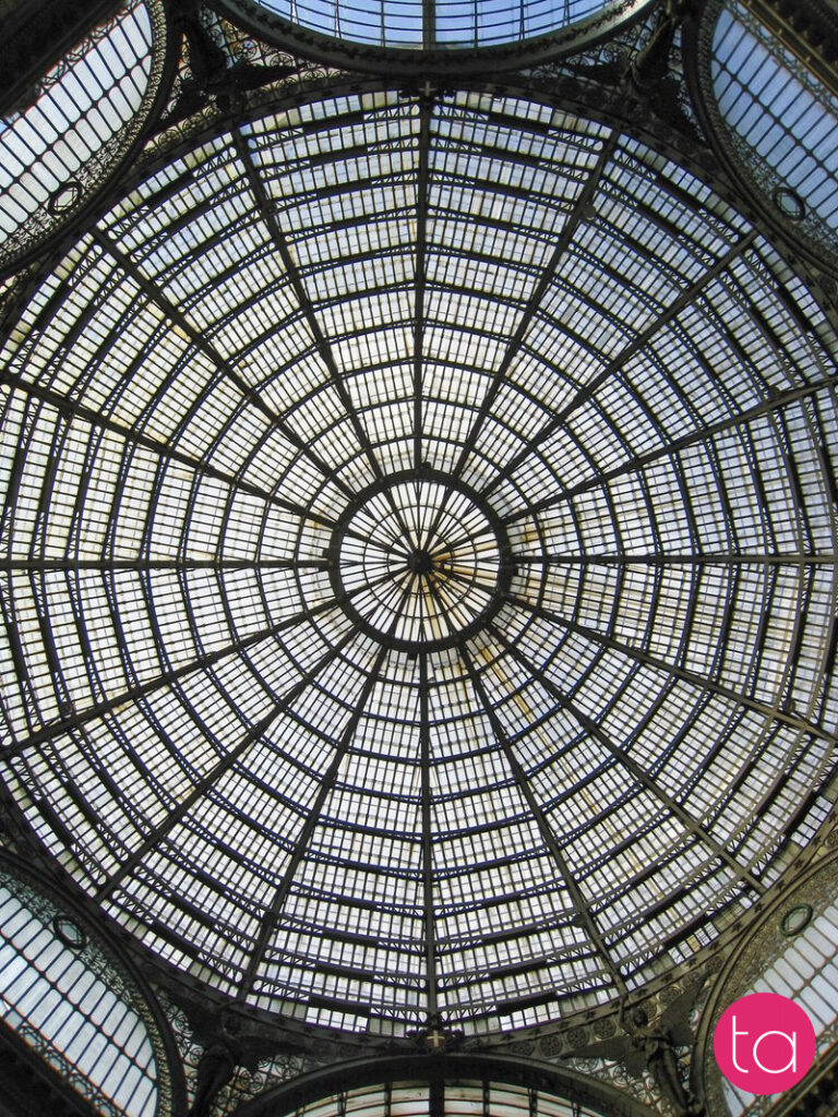 Galleria Umberto I in Naples, southern Italy