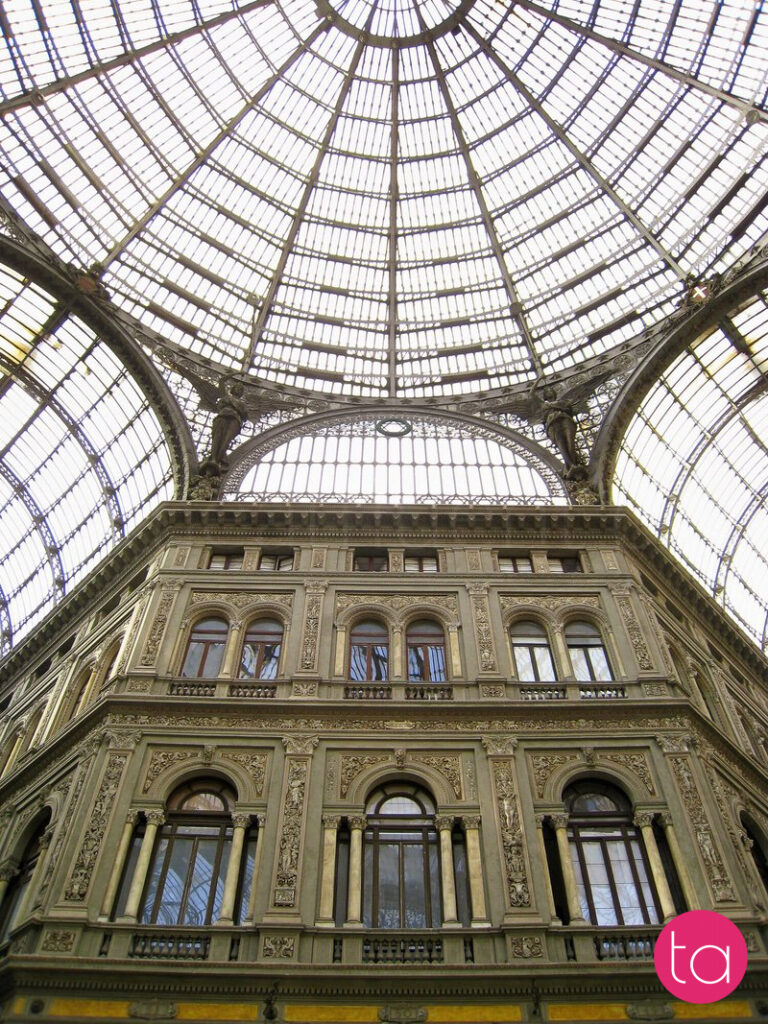 Galleria Umberto I in Naples, southern Italy