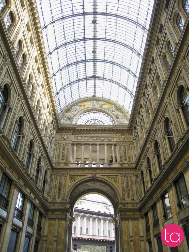 Galleria Umberto I in Naples, southern Italy