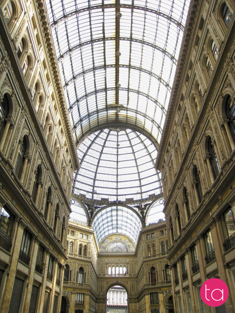 Galleria Umberto I in Naples, southern Italy