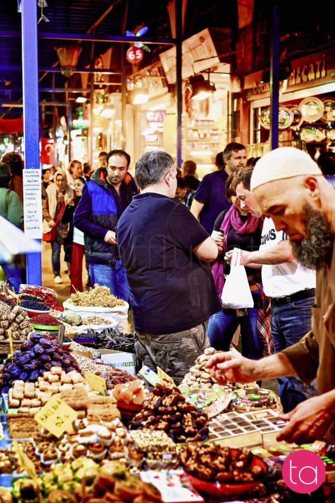 The Grand Bazaar in Istanbul