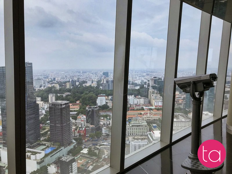 Observation Deck in Ho Chi Minh City, Vietnam