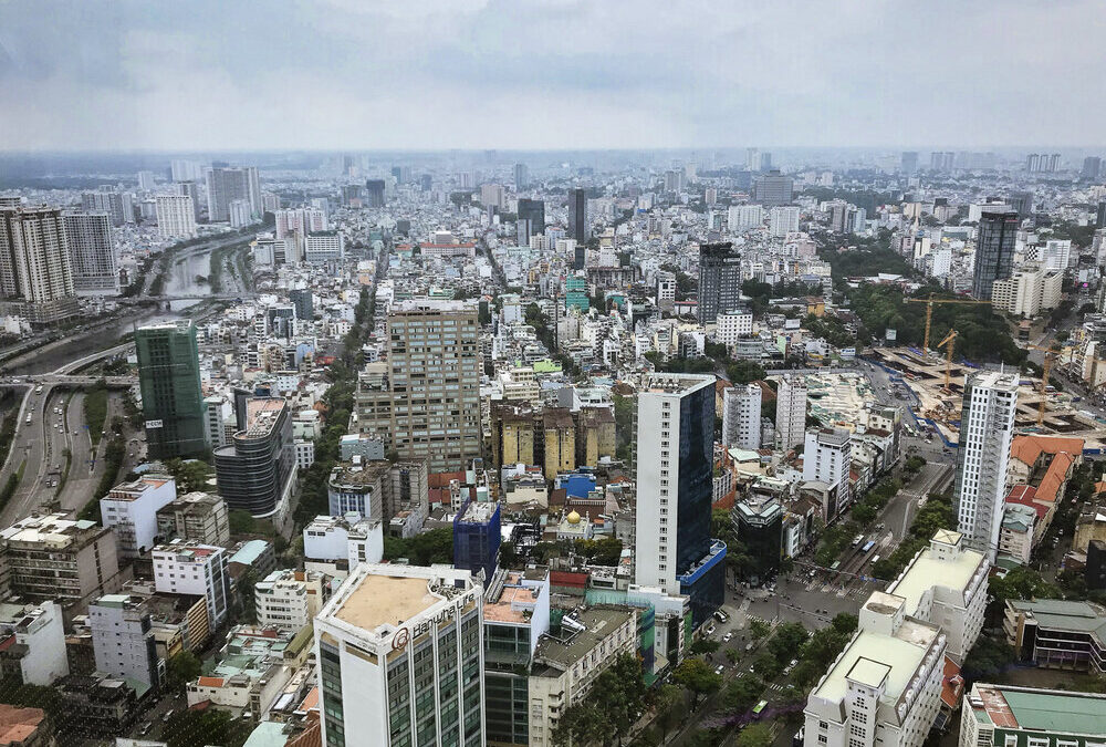 Observation Deck in Ho Chi Minh City, Vietnam