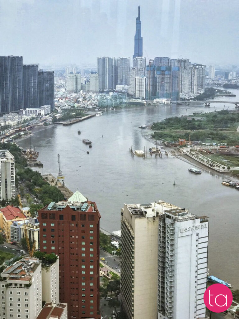 Observation Deck in Ho Chi Minh City, Vietnam