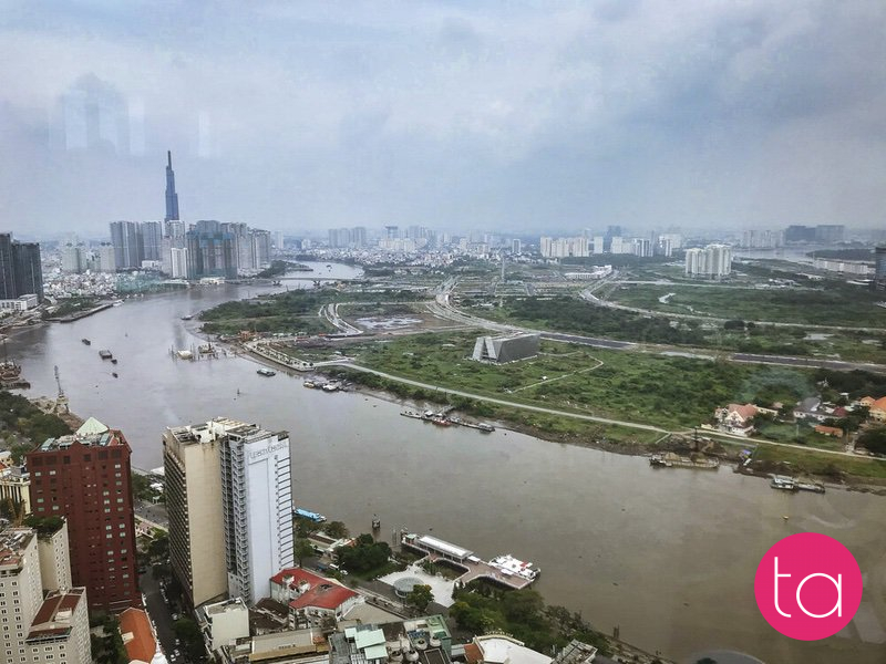 Observation Deck in Ho Chi Minh City, Vietnam
