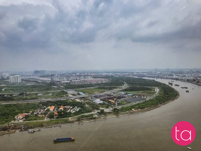 Observation Deck in Ho Chi Minh City, Vietnam