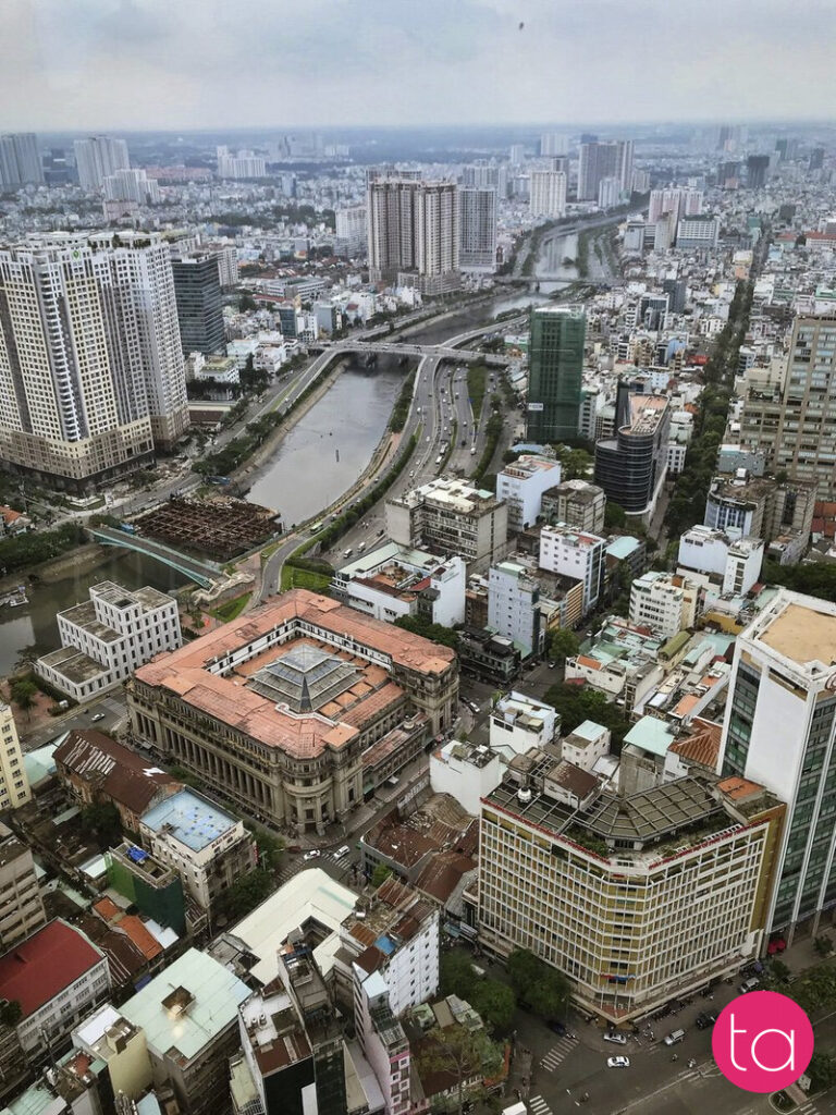 Observation Deck in Ho Chi Minh City, Vietnam