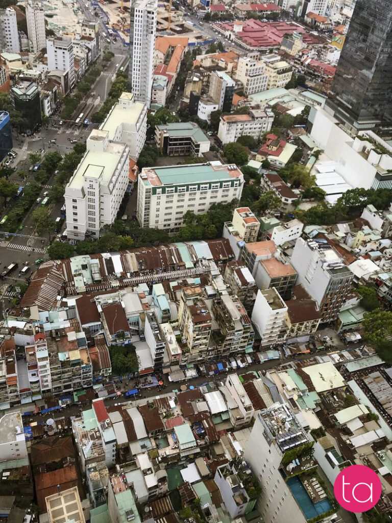 Observation Deck in Ho Chi Minh City, Vietnam