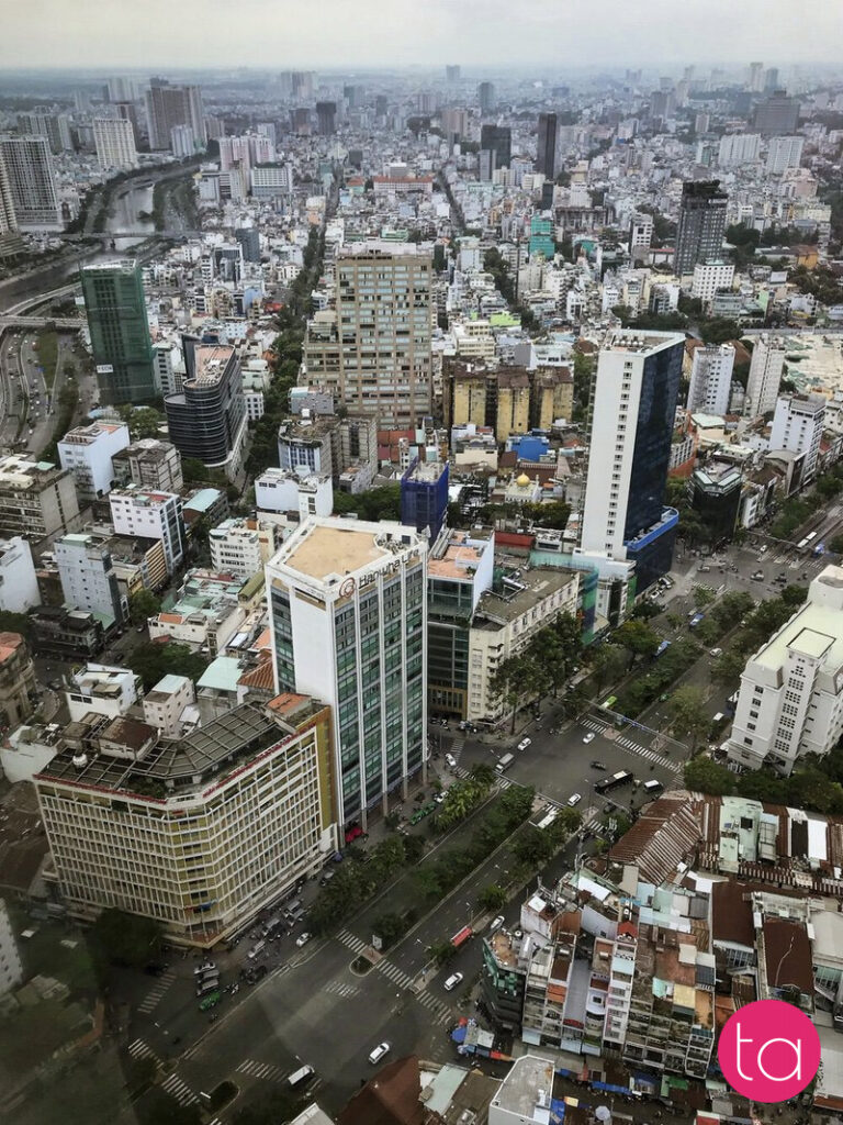 Observation Deck in Ho Chi Minh City, Vietnam