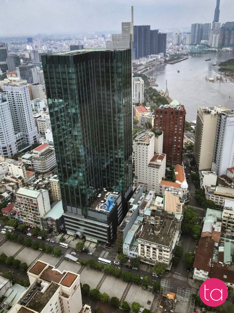 Observation Deck in Ho Chi Minh City, Vietnam