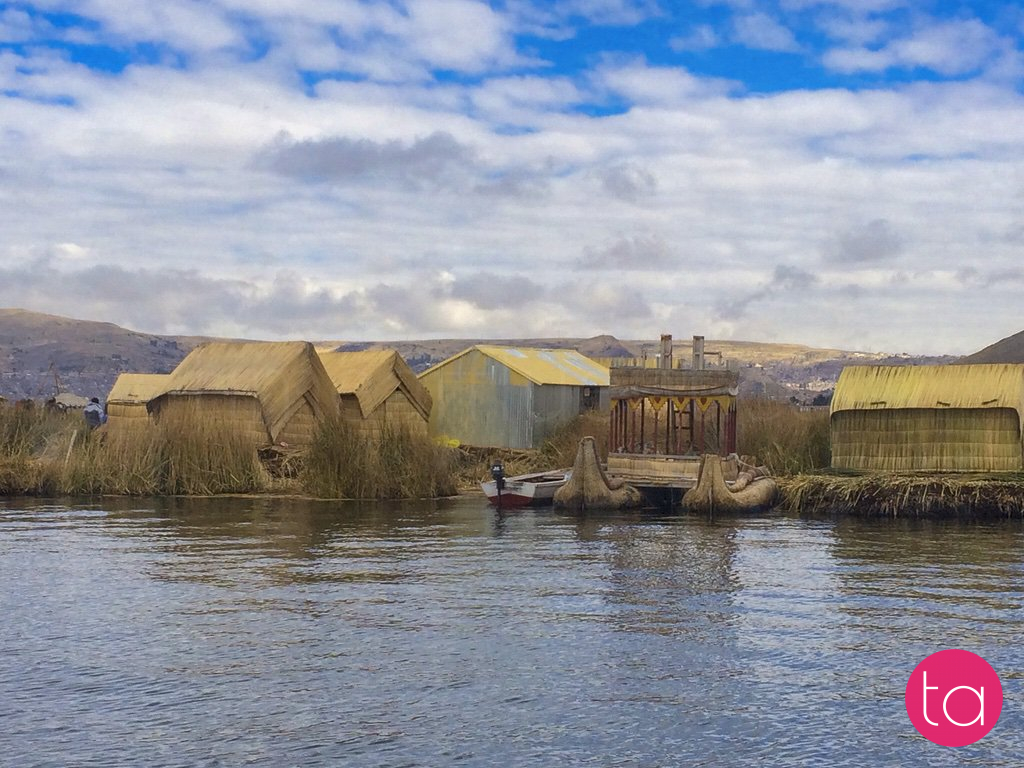 Visit to Uros Islands on Lake Titicaca Near Puno, Peru