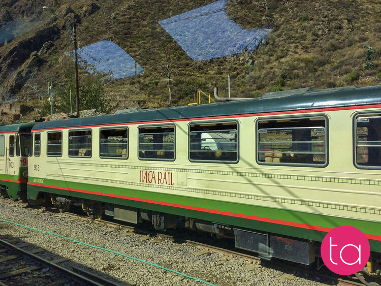 Train from Ollantaytambo to Aguas Calientes, Peru