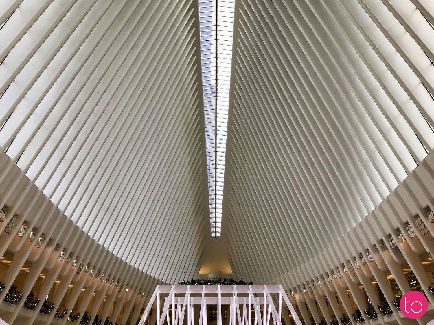Inside the Oculus, New York's Train Station