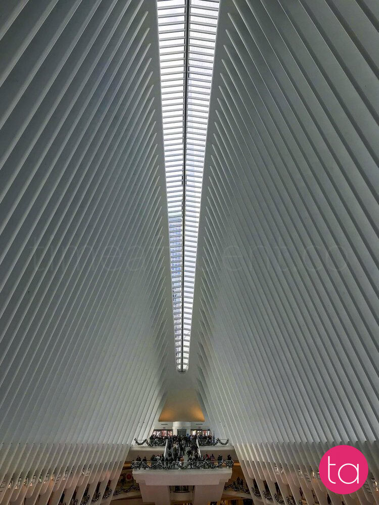 Inside the Oculus, New York's Train Station