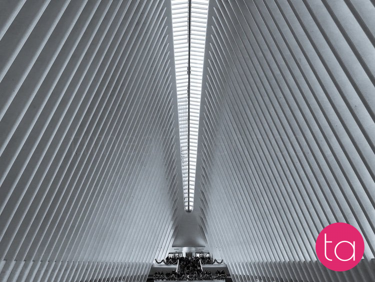 Inside the Oculus, New York's Train Station