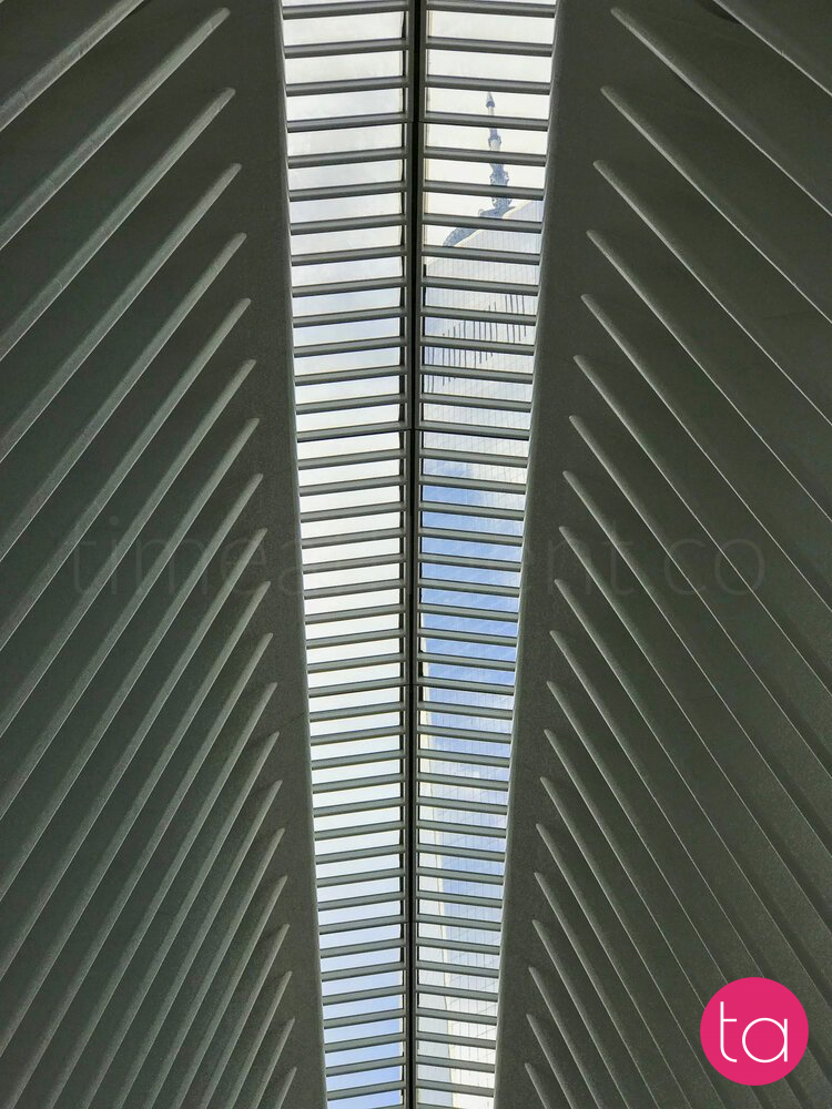 Inside the Oculus, New York's Train Station