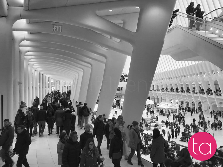 Inside the Oculus, New York's Train Station