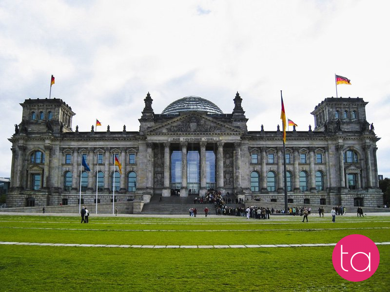 Reichstag Building in Berlin