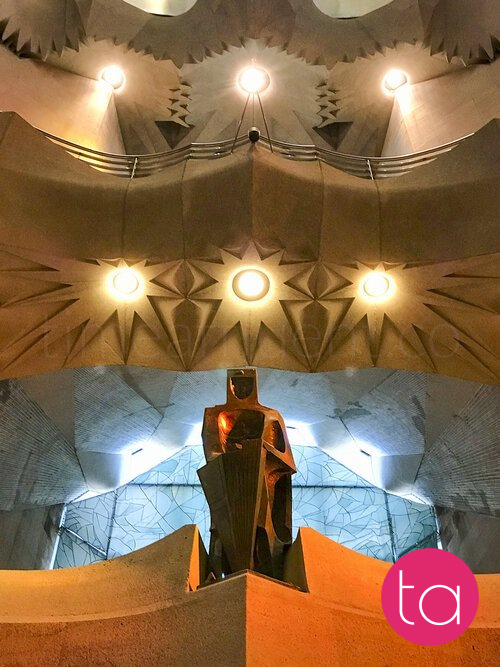 Interior of the Sagrada Família