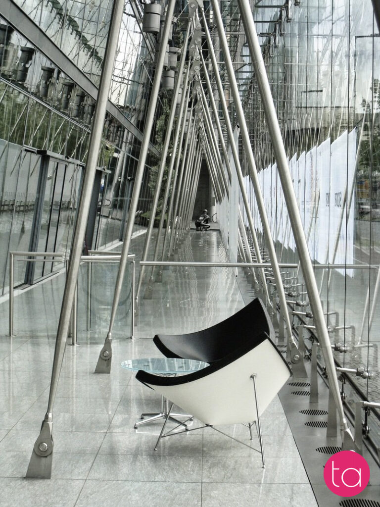 Berlin's Glass Roof of Sony Centre