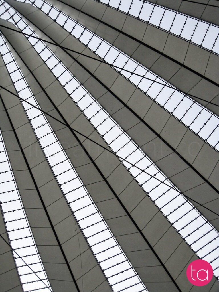 Berlin's Glass Roof of Sony Centre