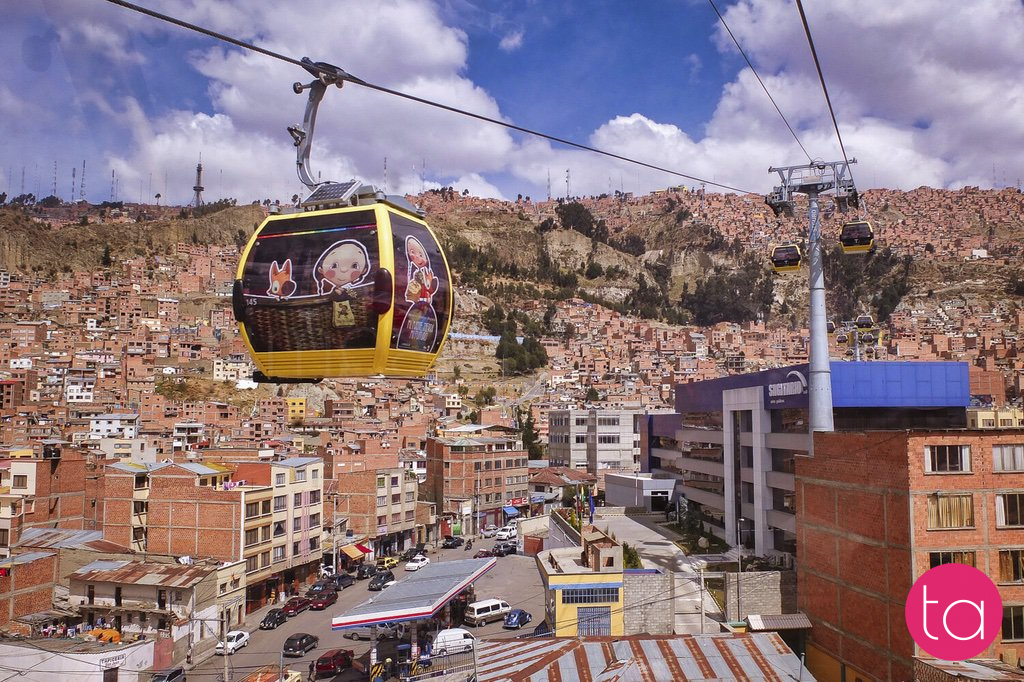 Teleférico La Paz–El Alto in Bolivia