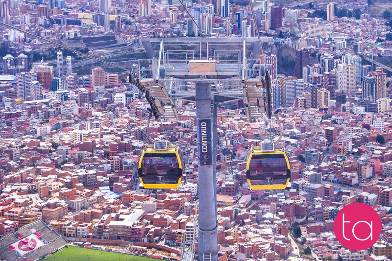 Teleférico La Paz–El Alto in Bolivia