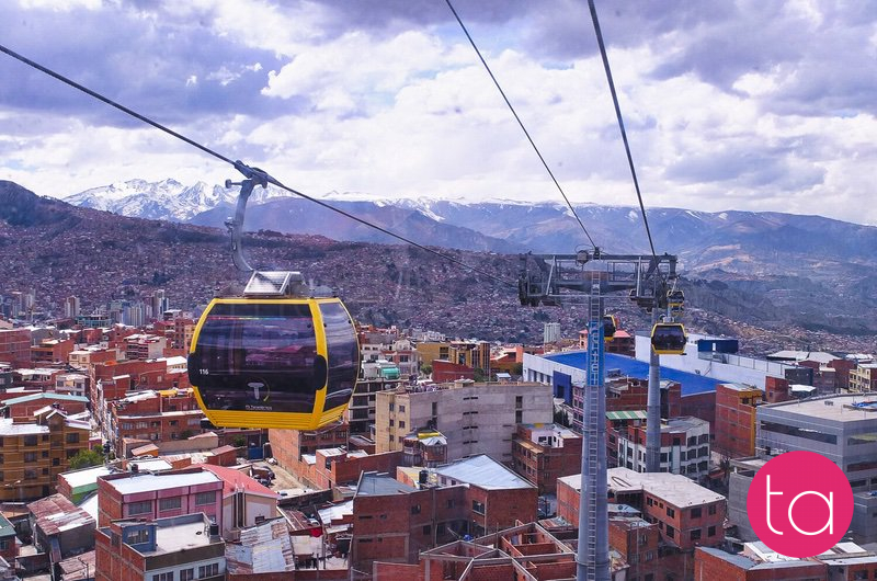 Teleférico La Paz–El Alto in Bolivia