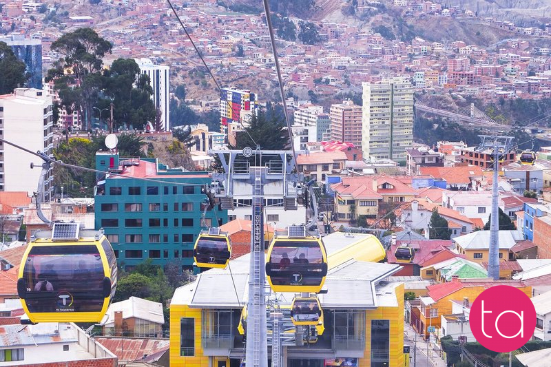 Teleférico La Paz–El Alto in Bolivia
