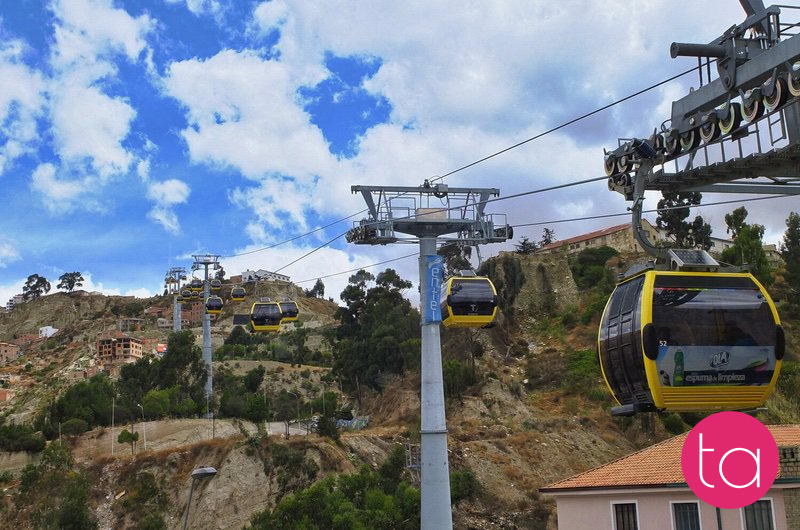 Teleférico La Paz–El Alto in Bolivia