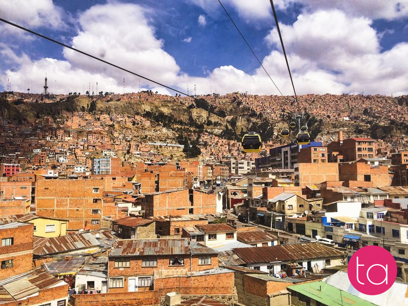 Teleférico La Paz–El Alto in Bolivia
