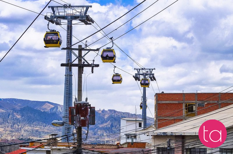 Teleférico La Paz–El Alto in Bolivia