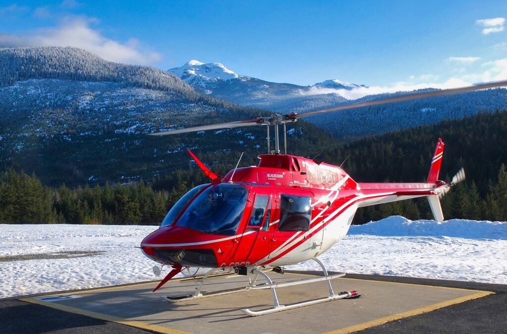 Seeing Area Around Whistler, British Columbia by Helicopter