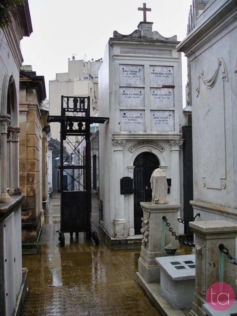 Recoleta Cemetery in Buenos Aires