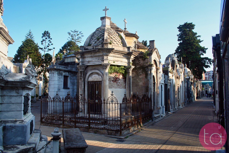 Recoleta Cemetery in Buenos Aires