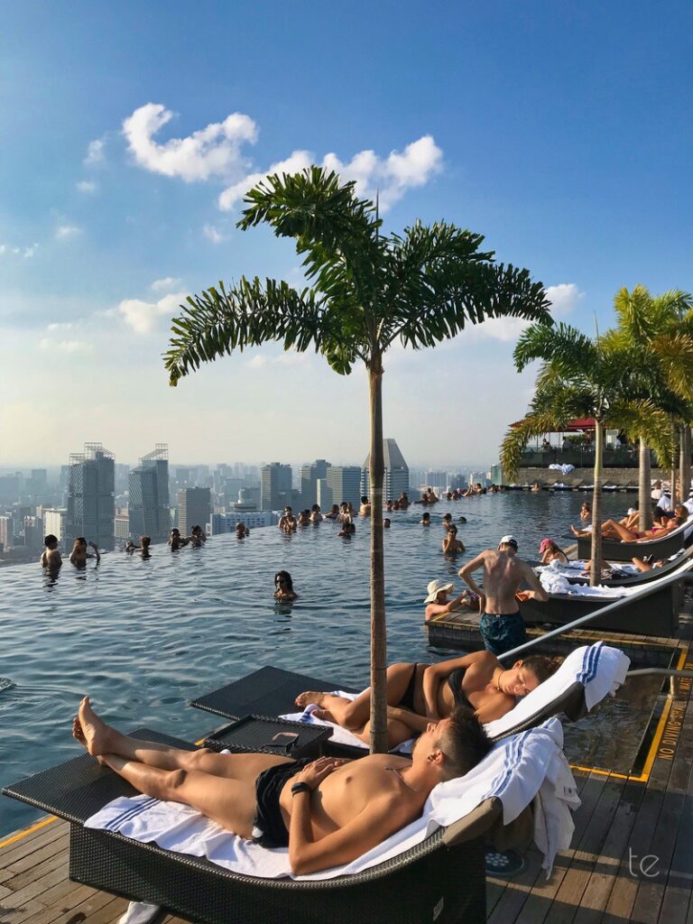 Staying at Marina Bay Sands in Singapore