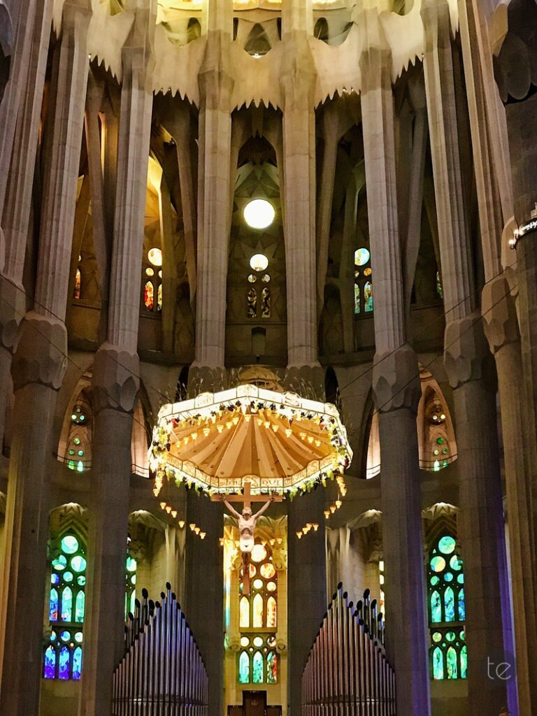 Inside La Sagrada Familia