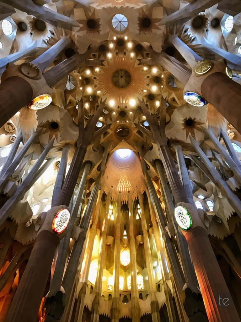 Inside La Sagrada Familia