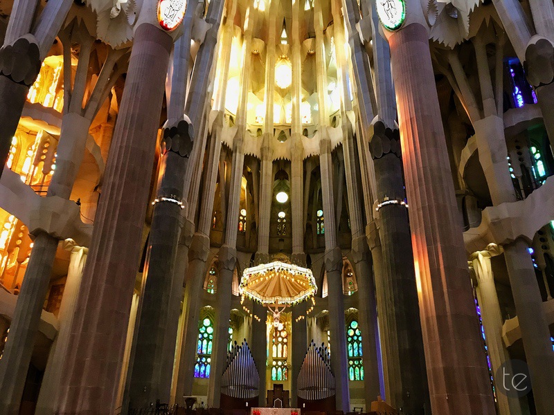 Inside La Sagrada Familia