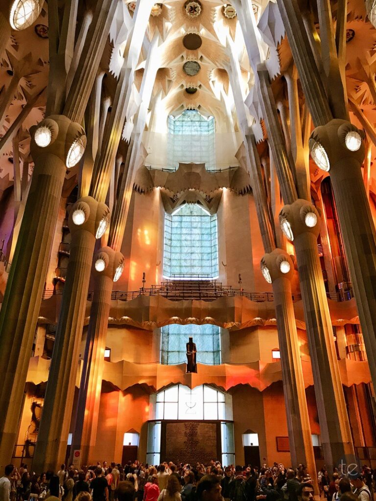 Inside La Sagrada Familia