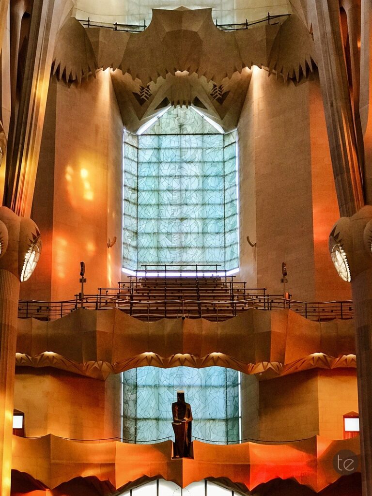 Inside La Sagrada Familia