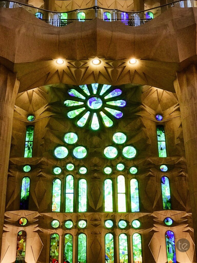 Inside La Sagrada Familia