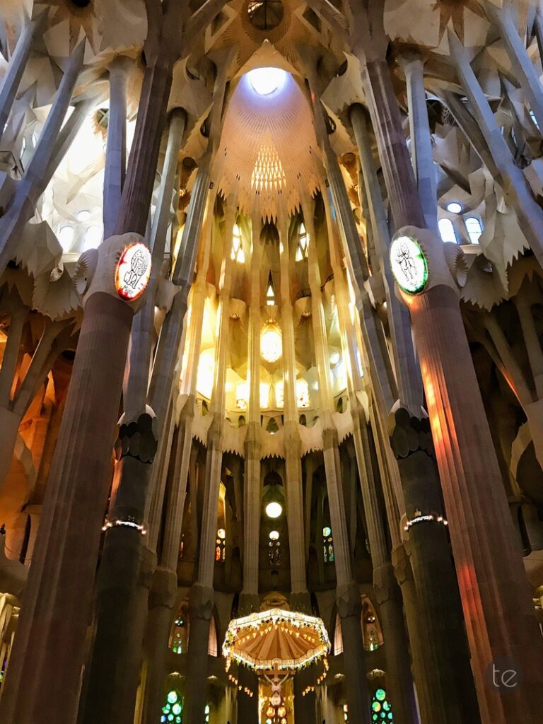 Inside La Sagrada Familia