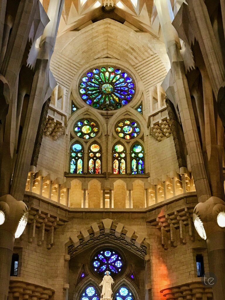 Inside La Sagrada Familia