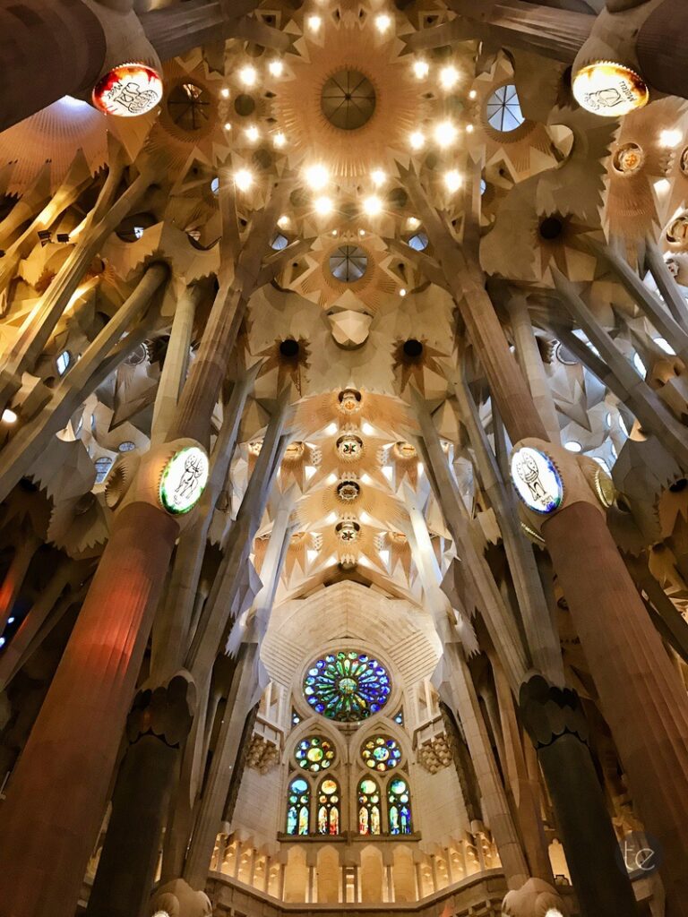 Inside La Sagrada Familia