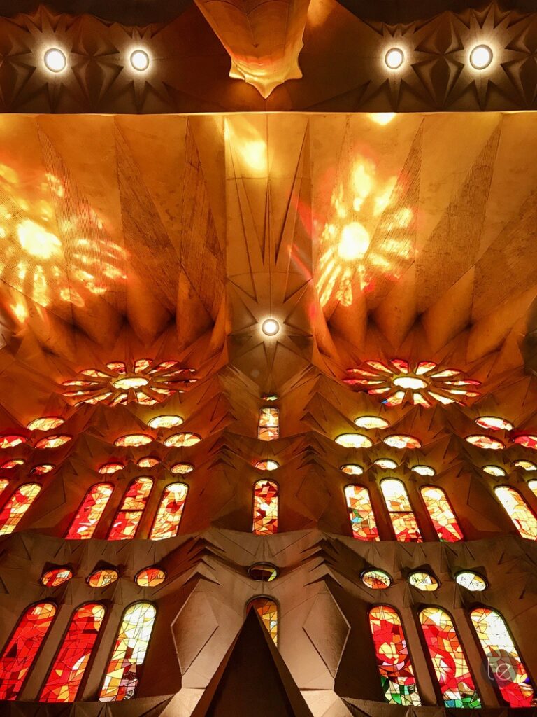 Inside La Sagrada Familia
