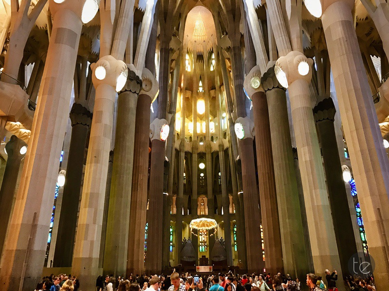 Inside La Sagrada Familia